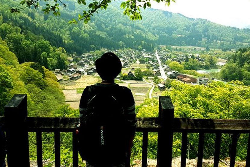 Viewpoint at Shirakawa-go