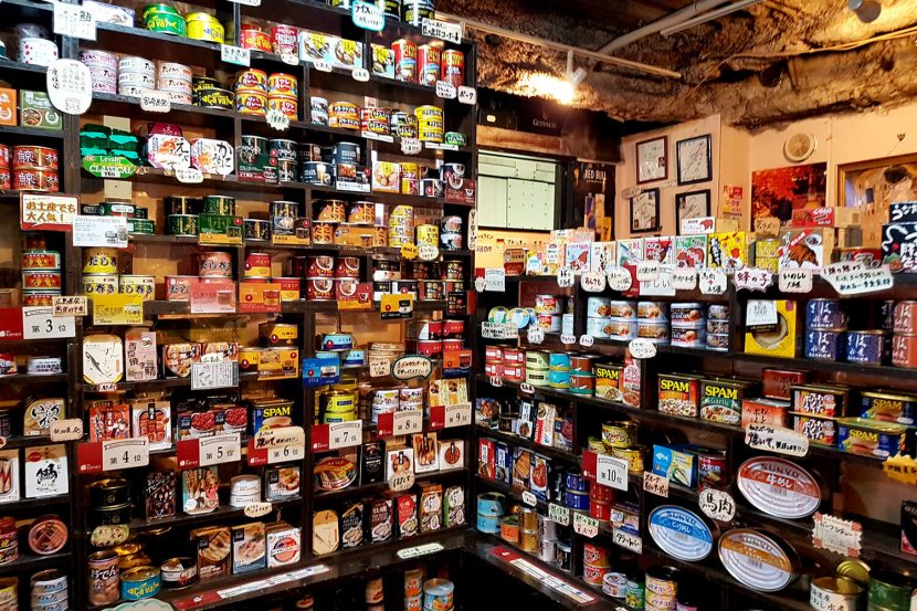 Mr. kanso Ueno-Okachimachi canned foods