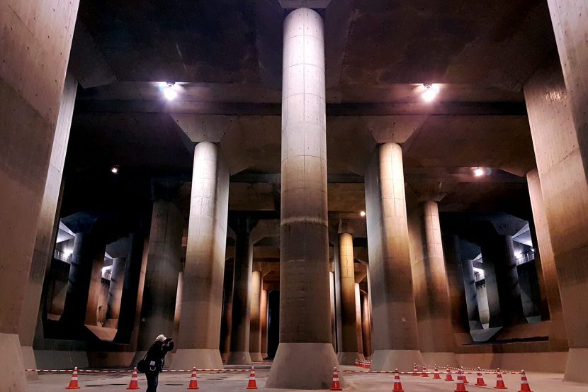 G-cans the underground temple in Saitama
