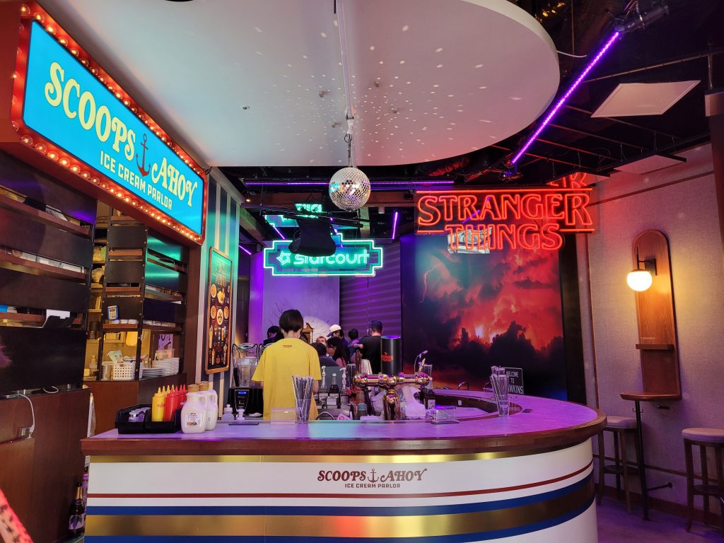 Stranger Things Cafe in Shibuya