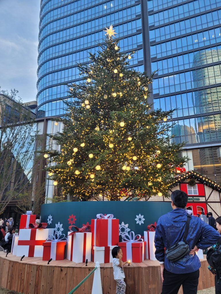 Christmas tree in Japan