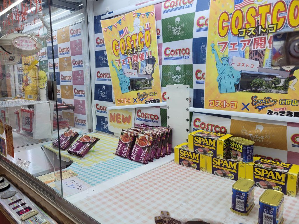 Costco crane game prizes