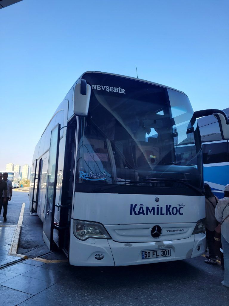 Kamil Koc bus at ASTI