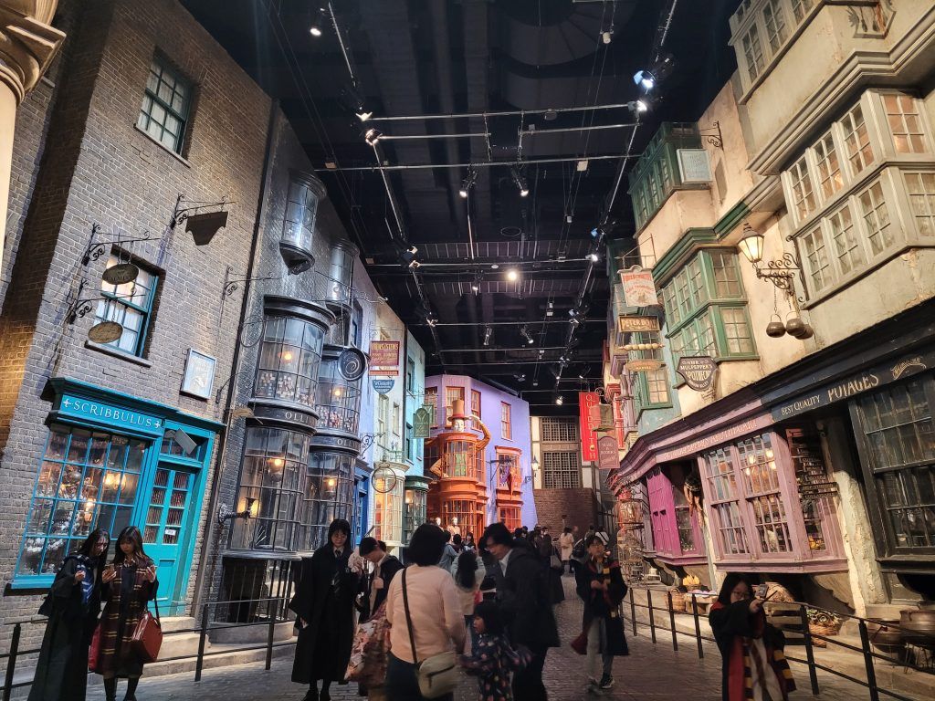 Diagon Alley at Harry Potter Studio Tour in Tokyo