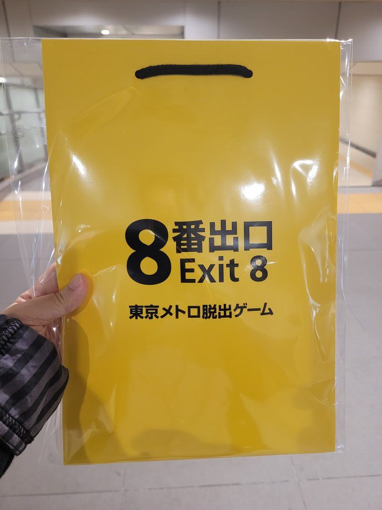 The Exit 8 Escape Game kit